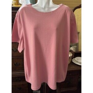 Southern Lady Size 2x Dusty Rose Women’s Blouse 48” Bust 26” L